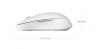 Мышь Xiaomi Dual Mode Wireless Mouse Silent Edition White / Белый (WXSMSBMW03)