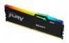 DDR5 DIMM 16 Гб, Kingston FURY Beast Black RGB (KF556C40BBA-16)