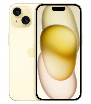 Смартфон Apple iPhone 15 128Gb Dual nano SIM Желтый