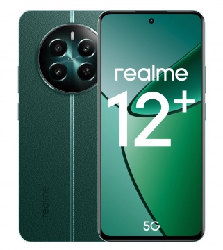 Смартфон Realme 12+ 5G 8/256Gb Зеленый / Green Malachite