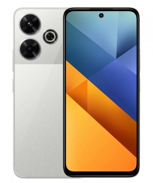 Смартфон Xiaomi POCO M6 8/256Gb Серебристый (EAC)