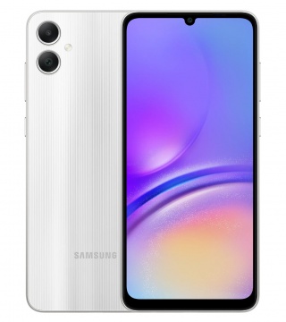 Смартфон Samsung Galaxy A05 4/128Gb Серебристый (SM-A055FZSGMEA)