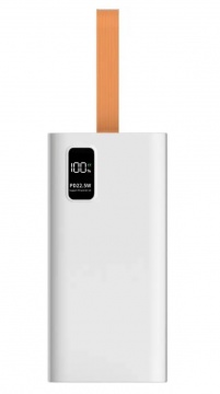 Портативная зарядка PERO PB10 60K PD POWER BANK Белый