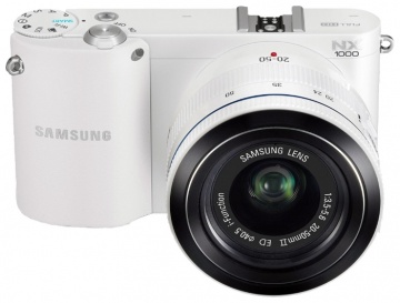 Фотоаппарат Samsung NX 1000 (Kit 20-50mm) Белый